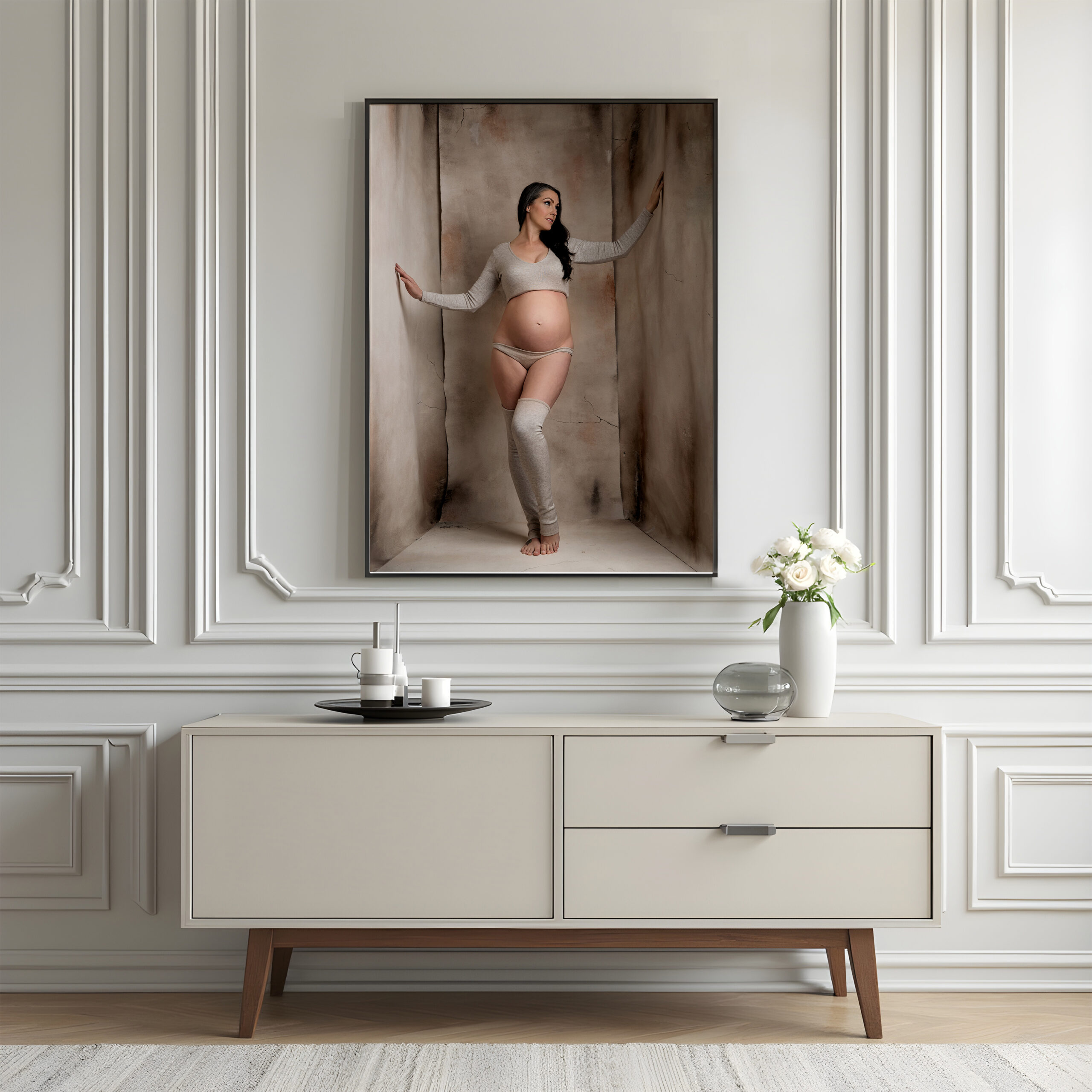 Charlotte Maternity Photographer Pregnancy Portraits Charlotte NC Knowles Photography