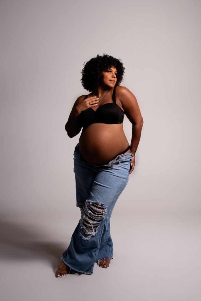Charlotte NC Maternity Photographer Fine art Maternity Portraits